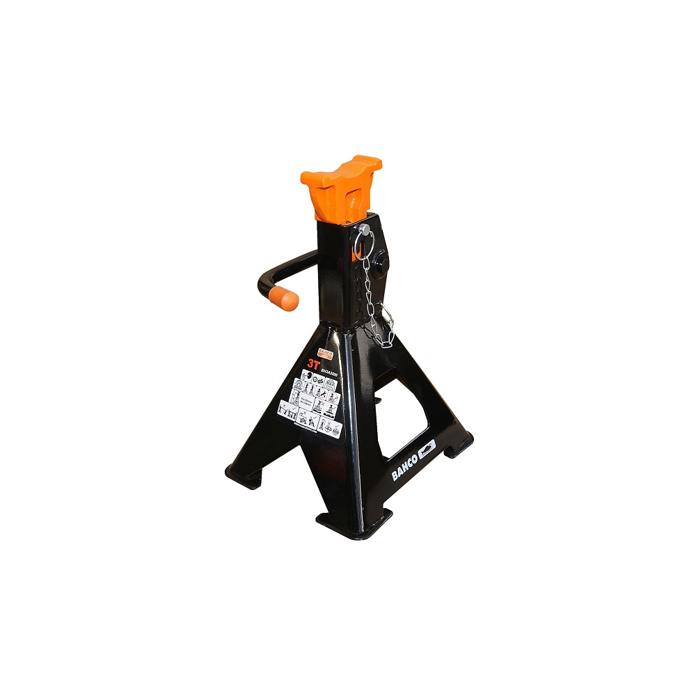 Auto-rising jack stands 344/510mm max 3T 2pcs