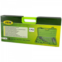 6-OS. 2-POOLSETE LIIGENDIGA TIRR SILMUS-SILMUS VÕTMETE KOMPL. PLASTKOHVRIS JBM