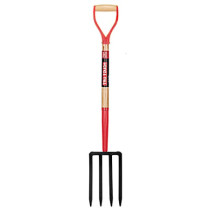 Spading fork with 4 tines and wooden handle 91cm Truper®