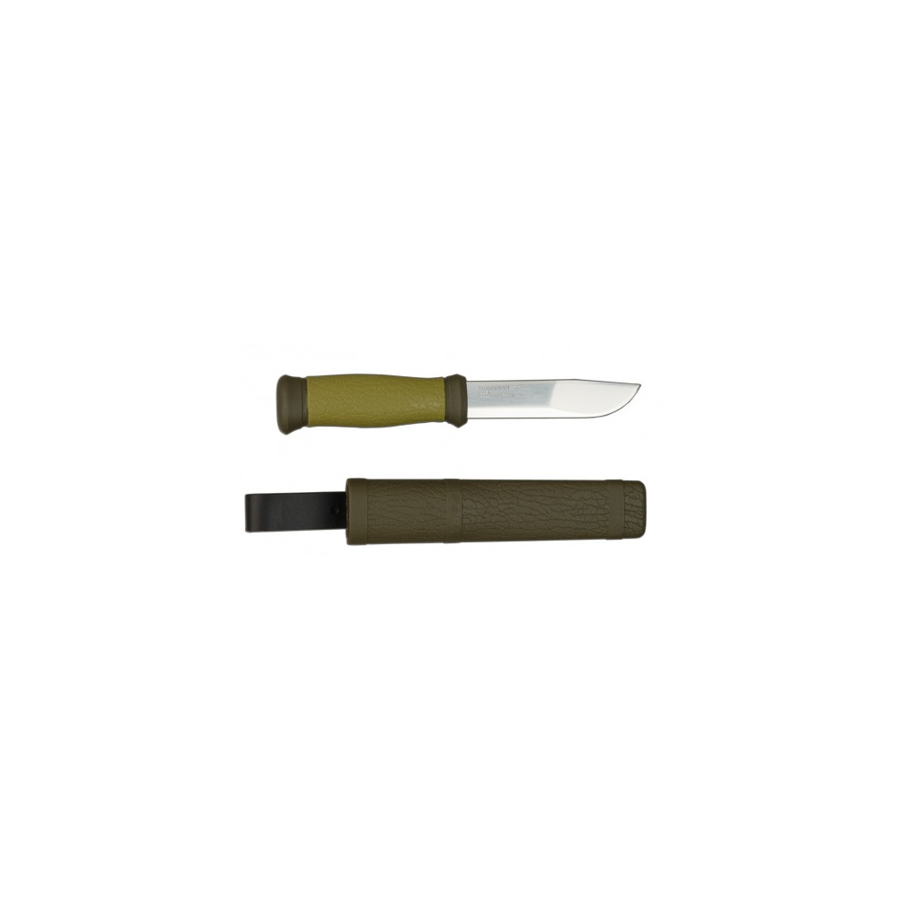 Нож Morakniv® 2000, зеленый, лезвие 109мм