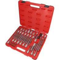 38-OS. 1/2" TORX, 12-TÄHIK, 6-KANT, RIBE PADRUNOTSIKUTE KOMPL. TRIUMF
