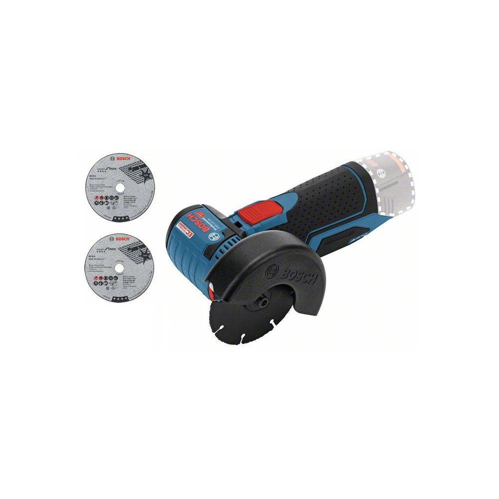 Cordless angle grinder Bosch GWG 12V-50 S, SOLO, 12V, 15.000 min.-1