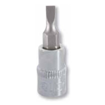 Slotted bit socket 0,8x4,0mm 1/4" Irimo blister