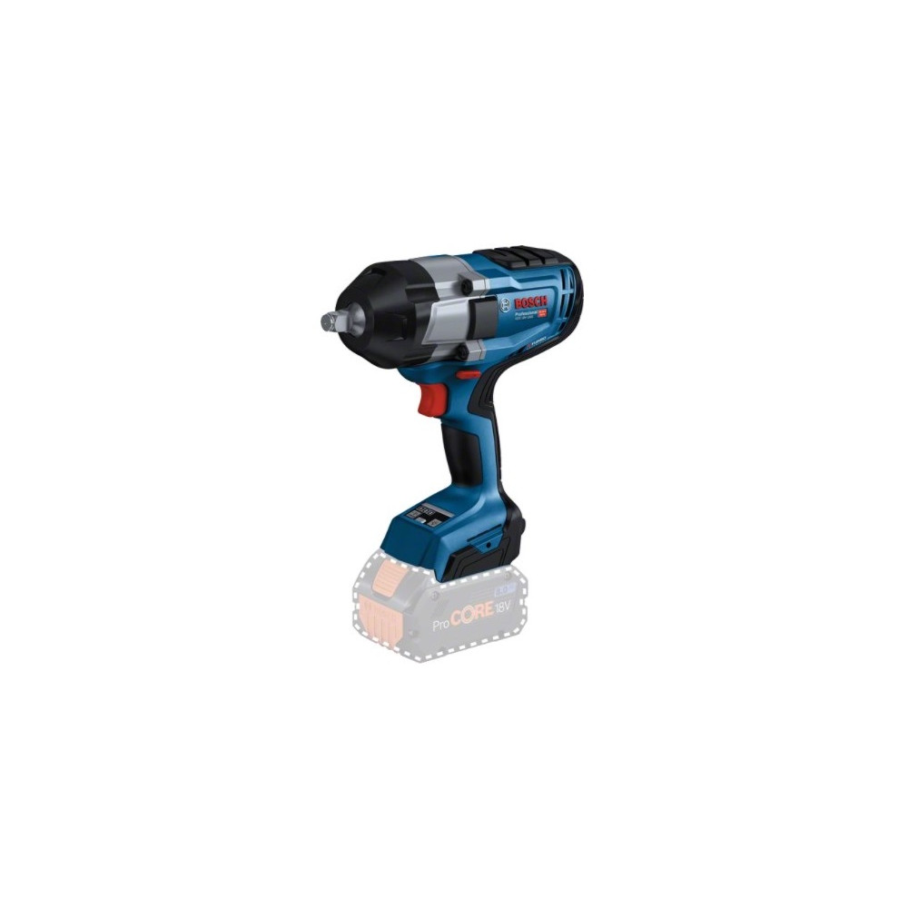 Cordless impact wrench GDS 18V-1000, 1/2", CT SOLO, BITURBO