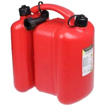 PLASTKANISTER 2-OSALINE 6L+3L VALAMISOTSIKUGA CARMOTION