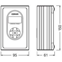 AKUKOMPRESSOR AUTOMAATNE 8,3BAR USB-C OSRAM