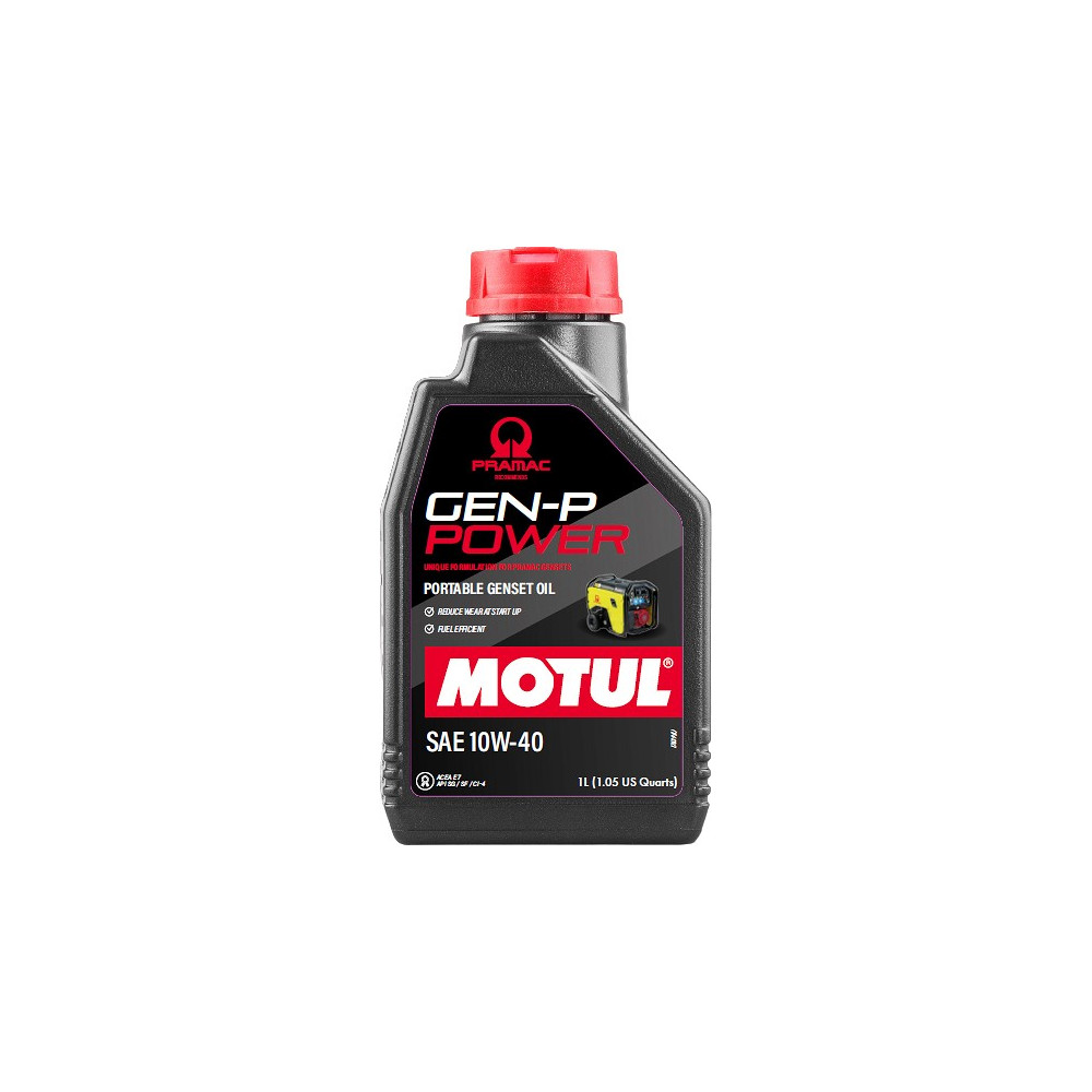 MOTUL GEN-P POWER 10W40 GENERAATORIÕLI 1L (POOLSÜNT.)