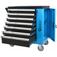 243-OS. TÖÖRIISTAKÄRU TÖÖRIISTADEGA, 7 SAHTLIT, KÜLGKAPIGA GEKO