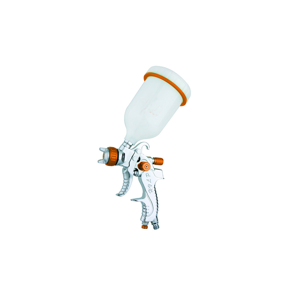 Pneumatic HVLP paint spray gun with 1.0/1.2/1.4/1.7/2.0mm nozzles