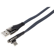 LAADIMISJUHE PÕIMITUD USB - USB-C 90° 100CM WAYME
