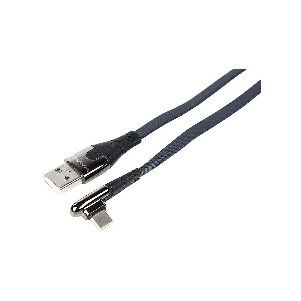 LAADIMISJUHE PÕIMITUD USB - USB-C 90° 100CM WAYME