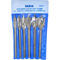 6-OS. LAPIK PUIDUPUURIDE KOMPLEKT 10-12-16-18-20-25MM GEKO