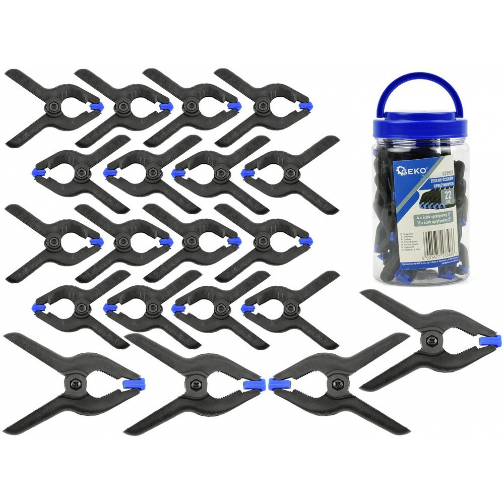 22-OS. FIKSAATORNÄPITSATE KOMPLEKT GEKO