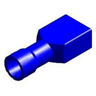 JUHTMEOTSIK LAPIK "EMA" KAETUD SININE 4,8X0,5MM BLISTER 10