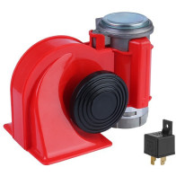 SIGNAAL "TIGU" KOMPRESSORIGA NAUTILUS PUNANE 12V 139DB 1TK CARMOTION