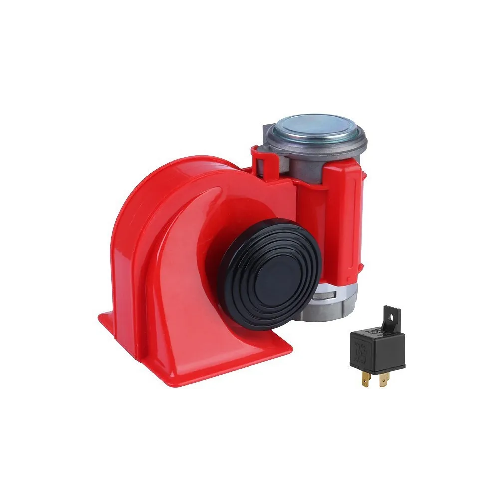 SIGNAAL "TIGU" KOMPRESSORIGA NAUTILUS PUNANE 12V 139DB 1TK CARMOTION