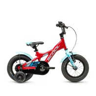 Laste jalgratas S´COOL XXlite, 12" punane/helesinine