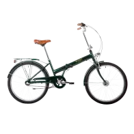 Kokkupandav jalgratas ROMET Jubilat Classic, 24" roheline