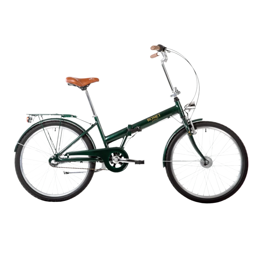 Kokkupandav jalgratas ROMET Jubilat Classic, 24" roheline