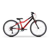 Laste jalgratas TABOU Superlite 24, punane-must