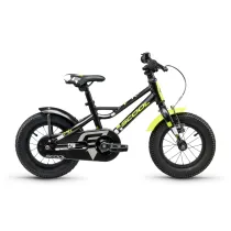 Laste jalgratas S´COOL faXe, 12" must-kollane