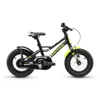Laste jalgratas S´COOL faXe, 12" must-kollane