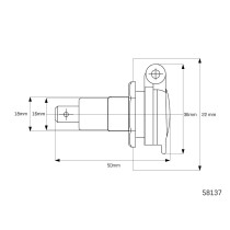 DIN PESA 12/24V 15A CARMOTION