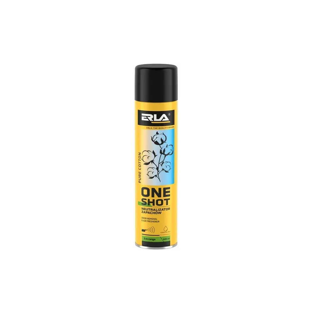 ERLA ONE SHOT PURE COTTON ÕHUVÄRSKENDAJA 600ML