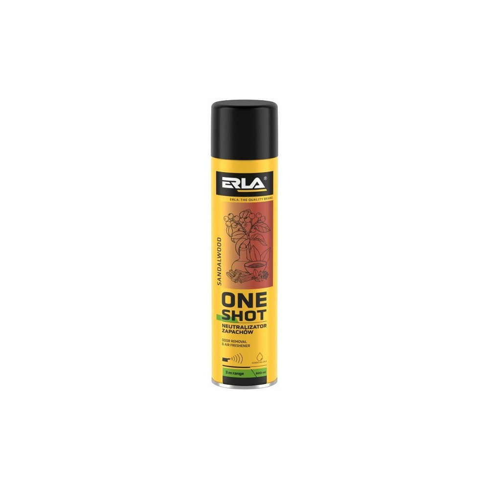 ERLA ONE SHOT SANDALWOOD ÕHUVÄRSKENDAJA 600ML