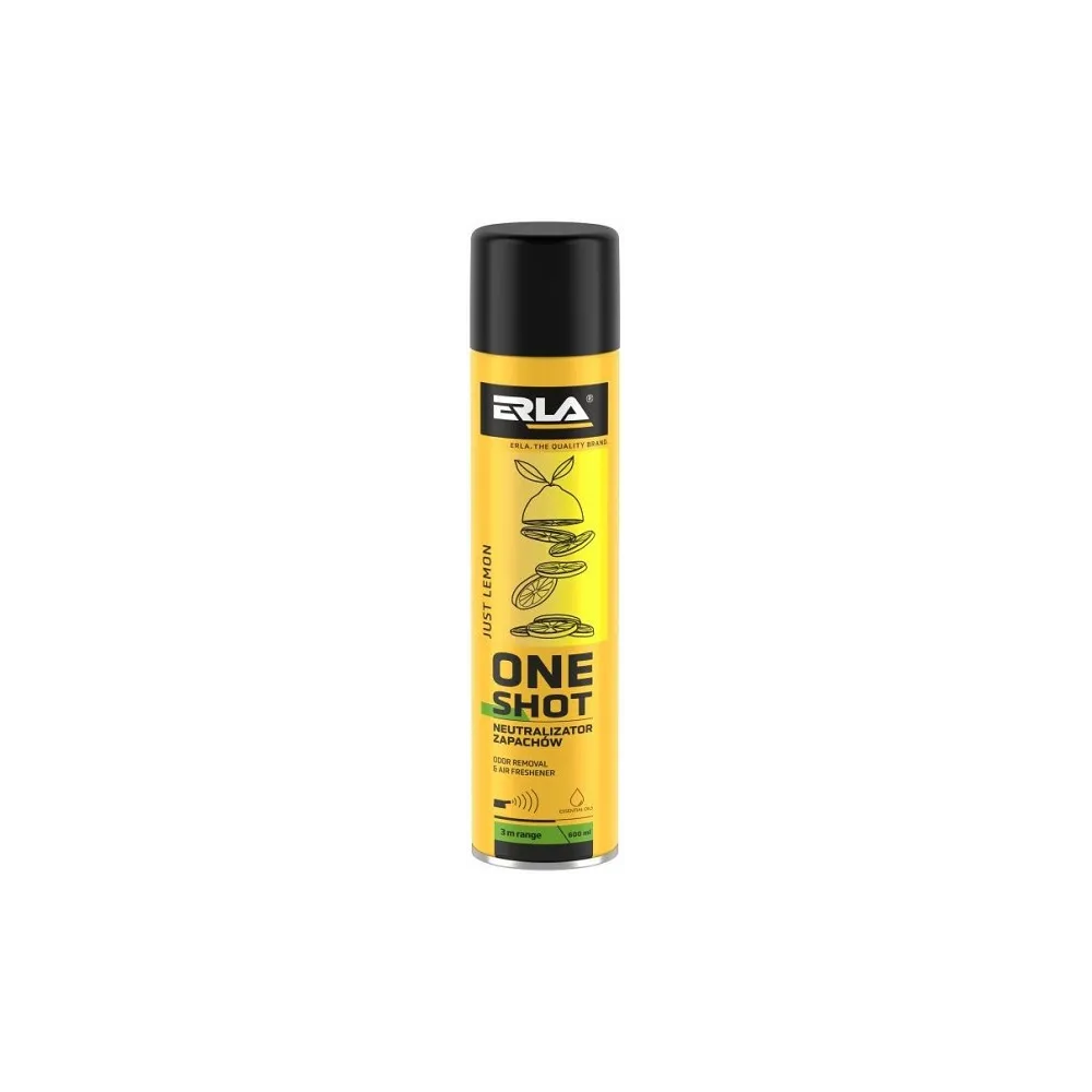 ERLA ONE SHOT JUST LEMON ÕHUVÄRSKENDAJA 600ML