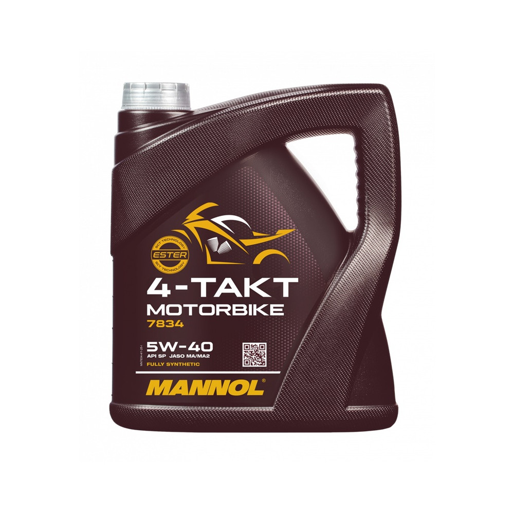 Mannol 7834 4-Takt Motorbike 5W40 4L