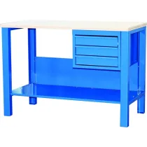 TÖÖLAUD SAHTLITEGA 1200X600MM, STANDARDPLAADIGA, SAHTLID/RIIUL/TAGASEIN STW322