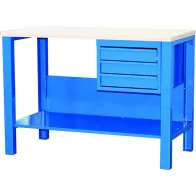 TÖÖLAUD SAHTLITEGA 1200X600MM, STANDARDPLAADIGA, SAHTLID/RIIUL/TAGASEIN STW322