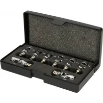 8-OS. 1/4" TORX KARDAAN-PADRUNOTSIKUTE KOMPL. T8-T40 KS TOOLS