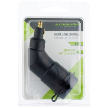 DIN PISTIK - 2XUSB 3,3A 12/24V CARMOTION