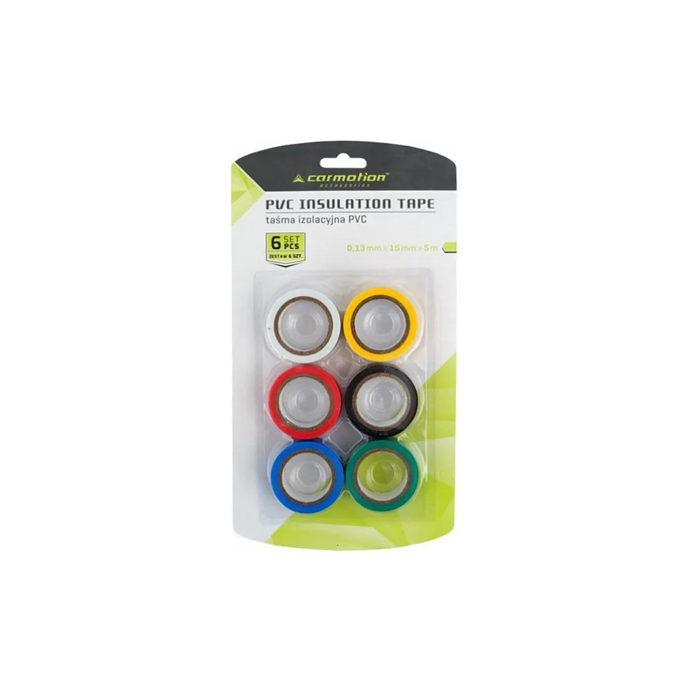 ISOLEERTEIPIDE KOMPLEKT 15MM/5M 6TK CARMOTION