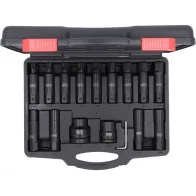 16-OS. 3/4"+1" LÖÖK KUUSKANT JA TORX OTSIKUTE KOMPLEKT KS TOOLS