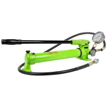 HÜDRAULILINE KÄSIPUMP 1T MANOMEETRIGA, 700KG/CM3, VOOLIK 1,8M JBM