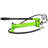 HÜDRAULILINE KÄSIPUMP 1T MANOMEETRIGA, 700KG/CM3, VOOLIK 1,8M JBM