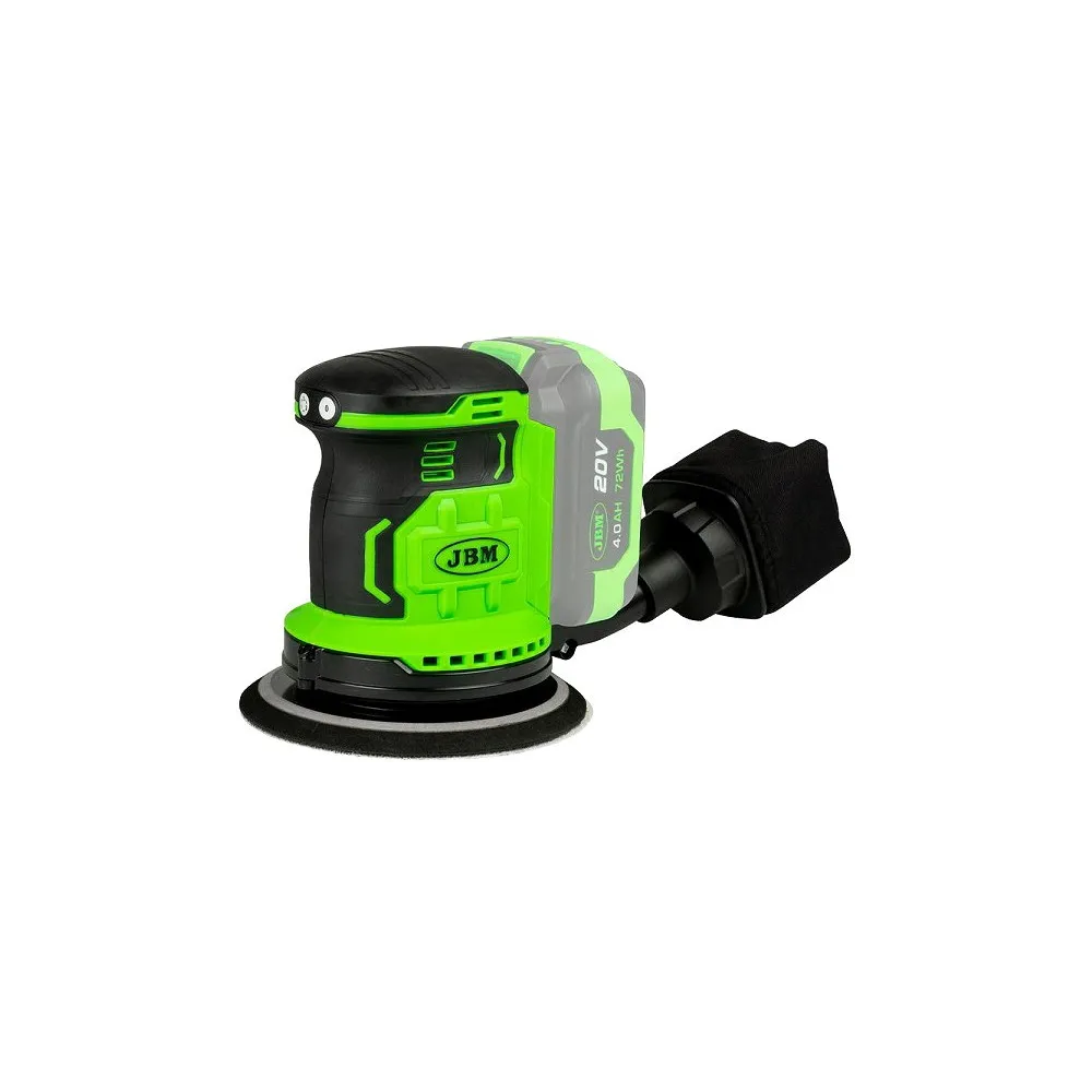 20V EKTSENRTILINE LIHVMASIN 150MM, 3-KIIRUST, HARJAVABA, +2,0AH AKU JBM
