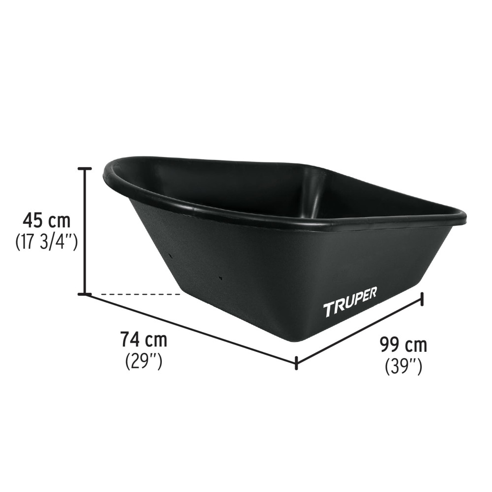 Replacement poly tray for wheelbarrow CAT-60PL Truper®