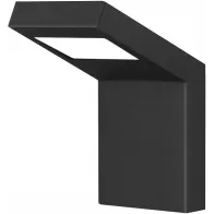 230V VÄLISVALGUSTI SEINALE LED INDUO MUST 10W 4000K, 400LM 160X100MM IP44 KOBI