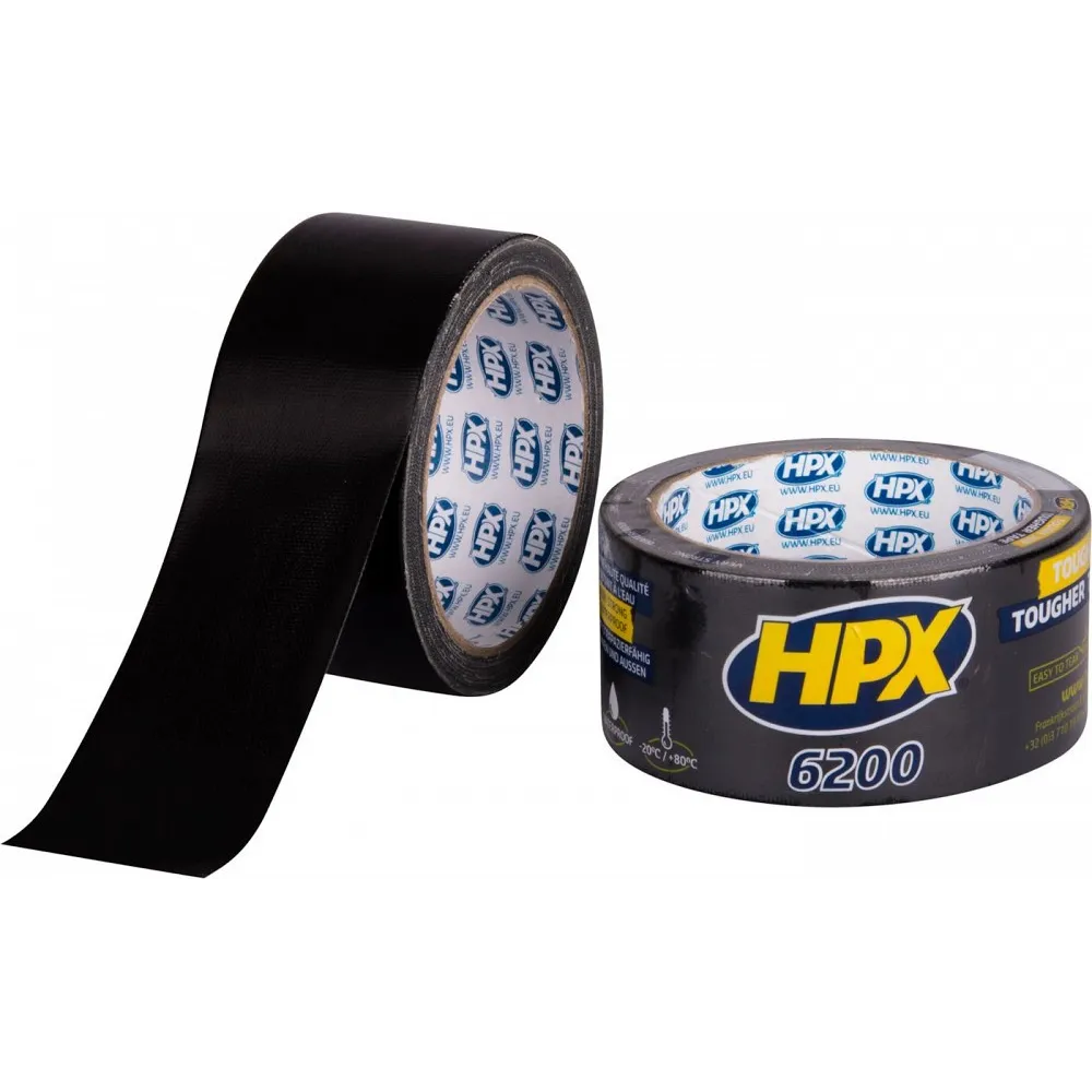 TEIP NIISKUSKINDEL 48MM/10M MUST 6200 SUPER HPX