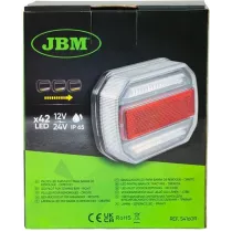 LED TAGATULI PAREM 12/24V, NUMBRITULIGABARIIT/PIDURI/SUUNATULI (DÜNAM.) JBM