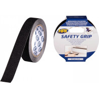 LIBISEMISVASTANE TEIP (TREPID, SISE-VÄLISTINGIMUSTESSE) 9600 25MMX5M MUST HPX