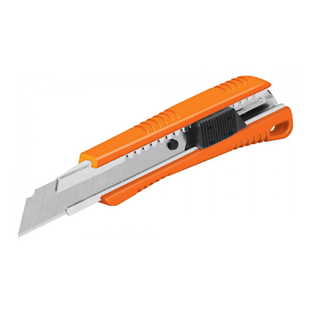 Retractable knife plastic CUT-6 with 3pcs 18mm blades Truper®