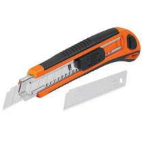 Retractable knife with autom. blade change, 18mm blades 3 pcs Truper®