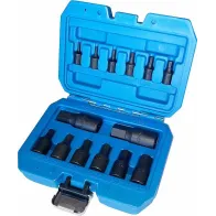 14-OS. 1/4"+3/8"+1/2" LÜHIKESTE LÖÖK-KUUSKANTOTSIKUTE KOMPL. 2,5-19MM TRIUMF