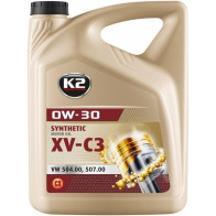 K2 0W30 SYNTHETIC XV-C3 5L (TÄISSÜNT.)