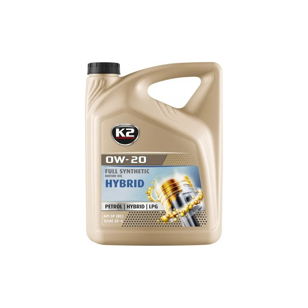 K2 HYBRID 0W20 FULL SYNTHETIC 5L (TÄISSÜNT.)